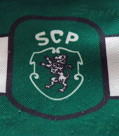 camisola criança sporting clube de portugal PT 2000 2001 simbolo